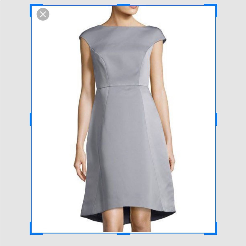 Blue halston heritage cocktail dress.  New Size 6